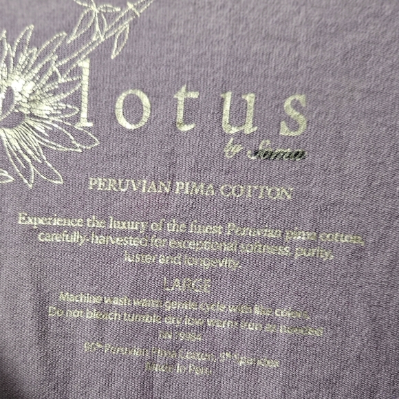 Soma Intimates Lavender V-Neck Yoga Tunic - Picture 2 of 5